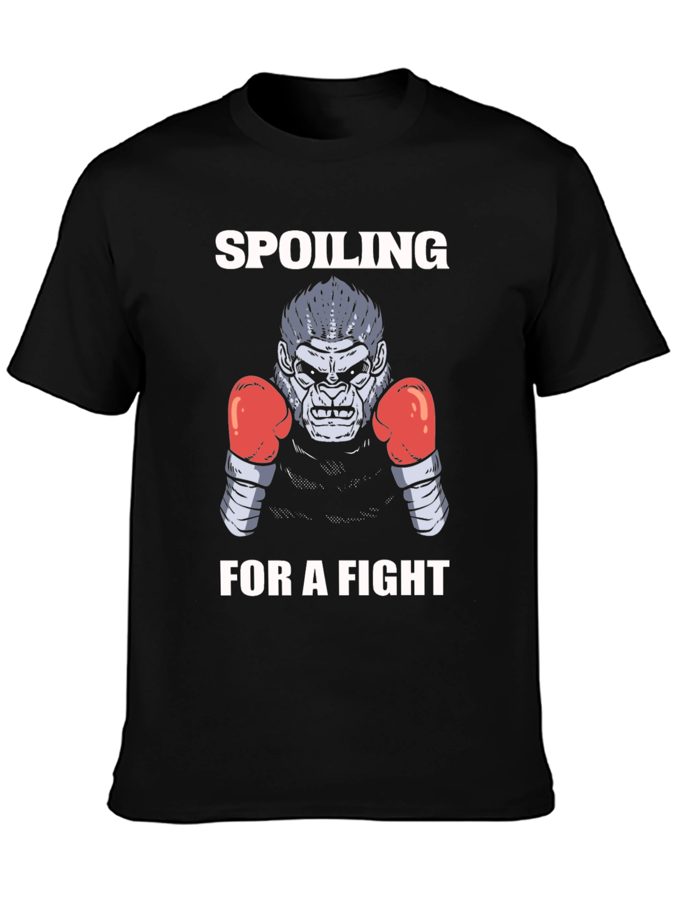 Spoiling for a Fight Gorilla Boxing T-Shirt
