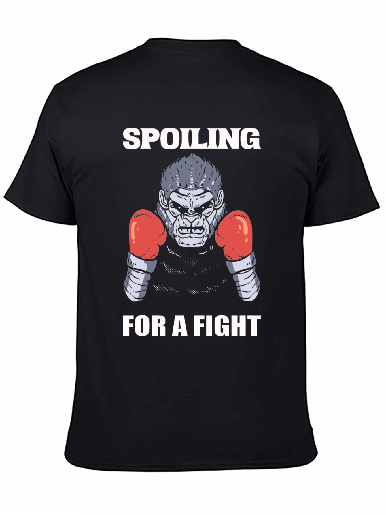 Spoiling for a Fight Gorilla Boxing T-Shirt