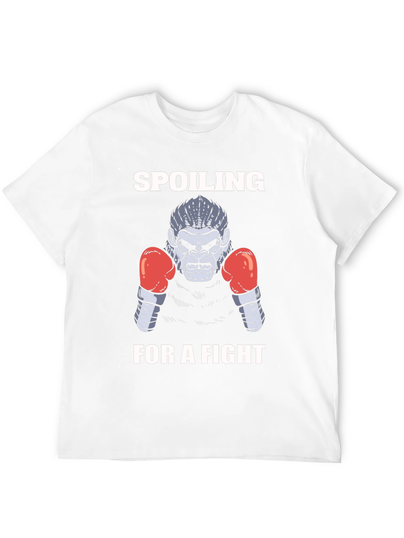 Spoiling for a Fight Gorilla Boxing T-Shirt