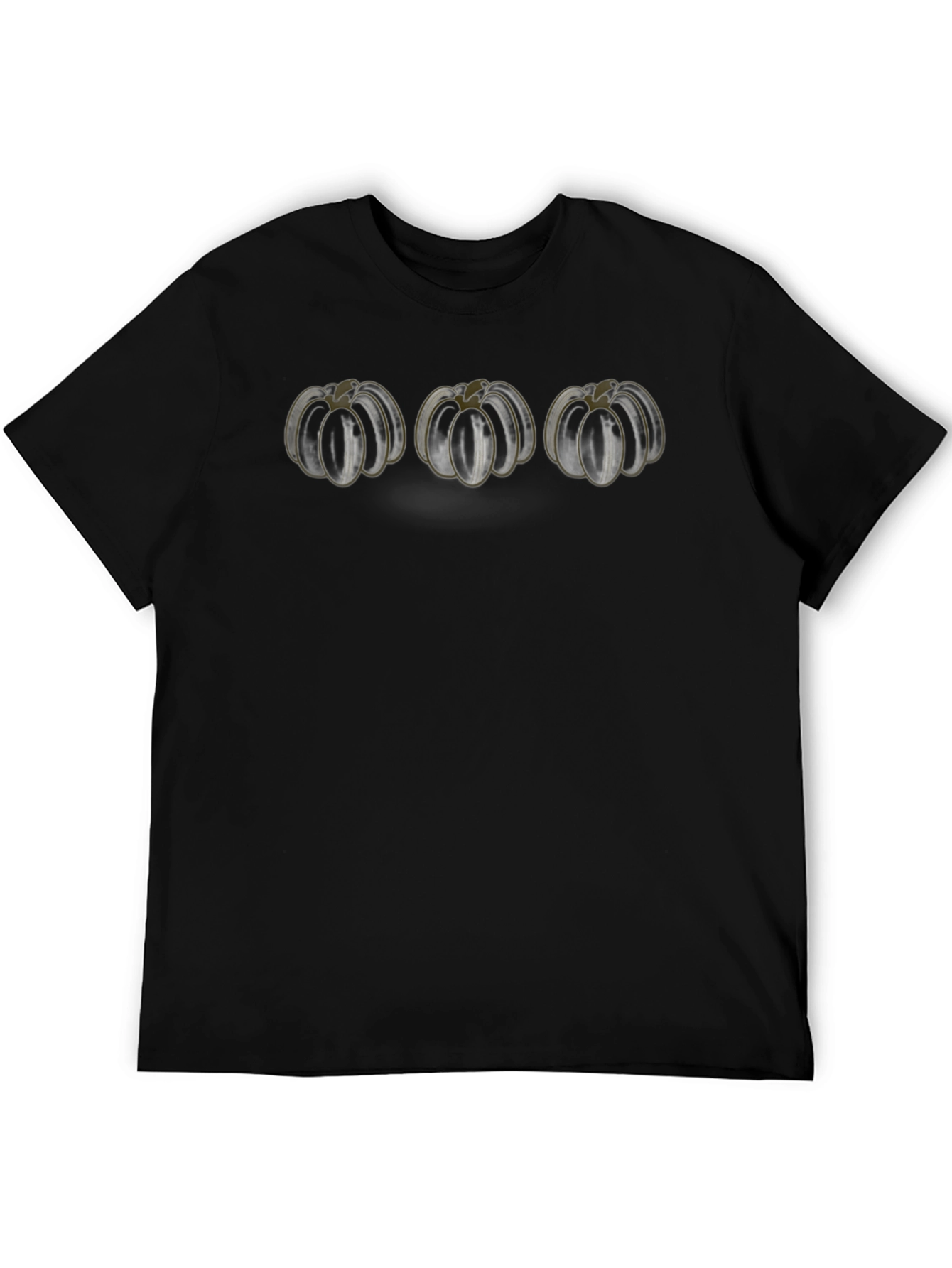 Pumpkin T-Shirt Halloween Style - Black