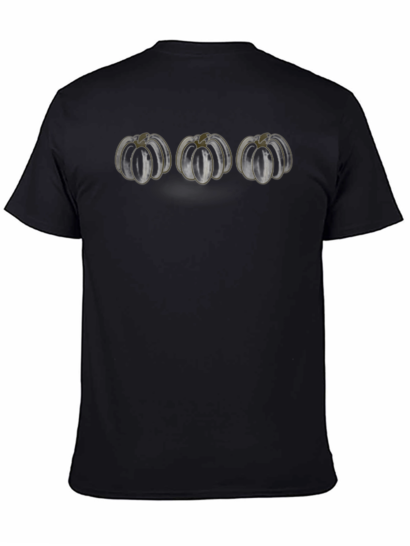 Pumpkin T-Shirt Halloween Style - Black
