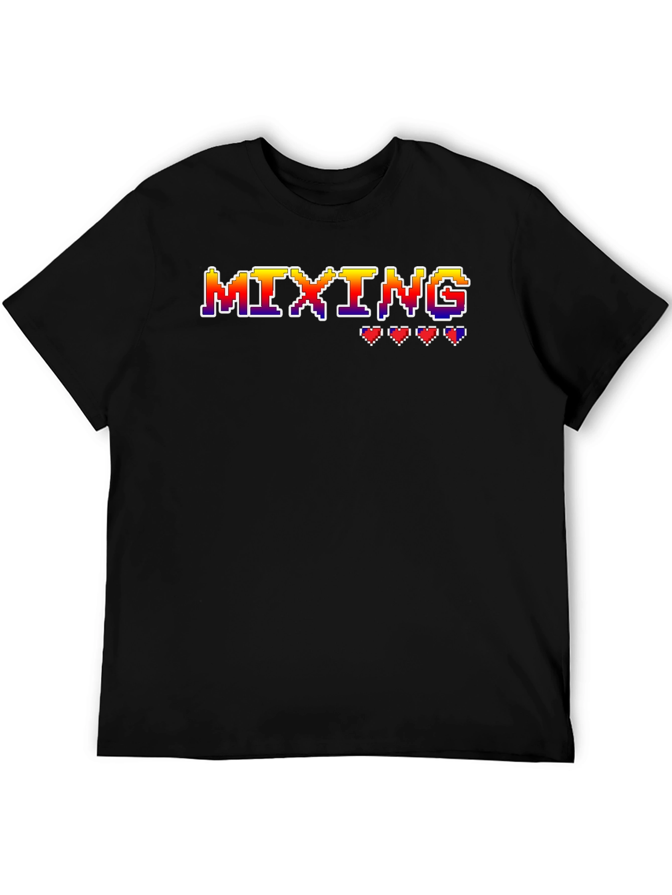 Retro Gaming Mixing T-Shirt - 8-bit Style