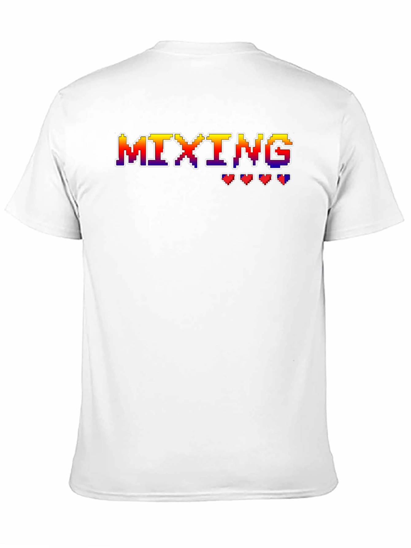 Retro Gaming Mixing T-Shirt - 8-bit Style