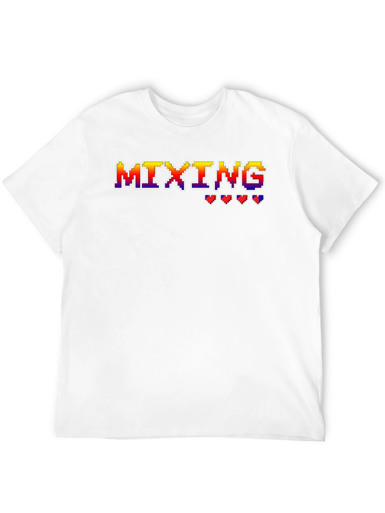 Retro Gaming Mixing T-Shirt - 8-bit Style