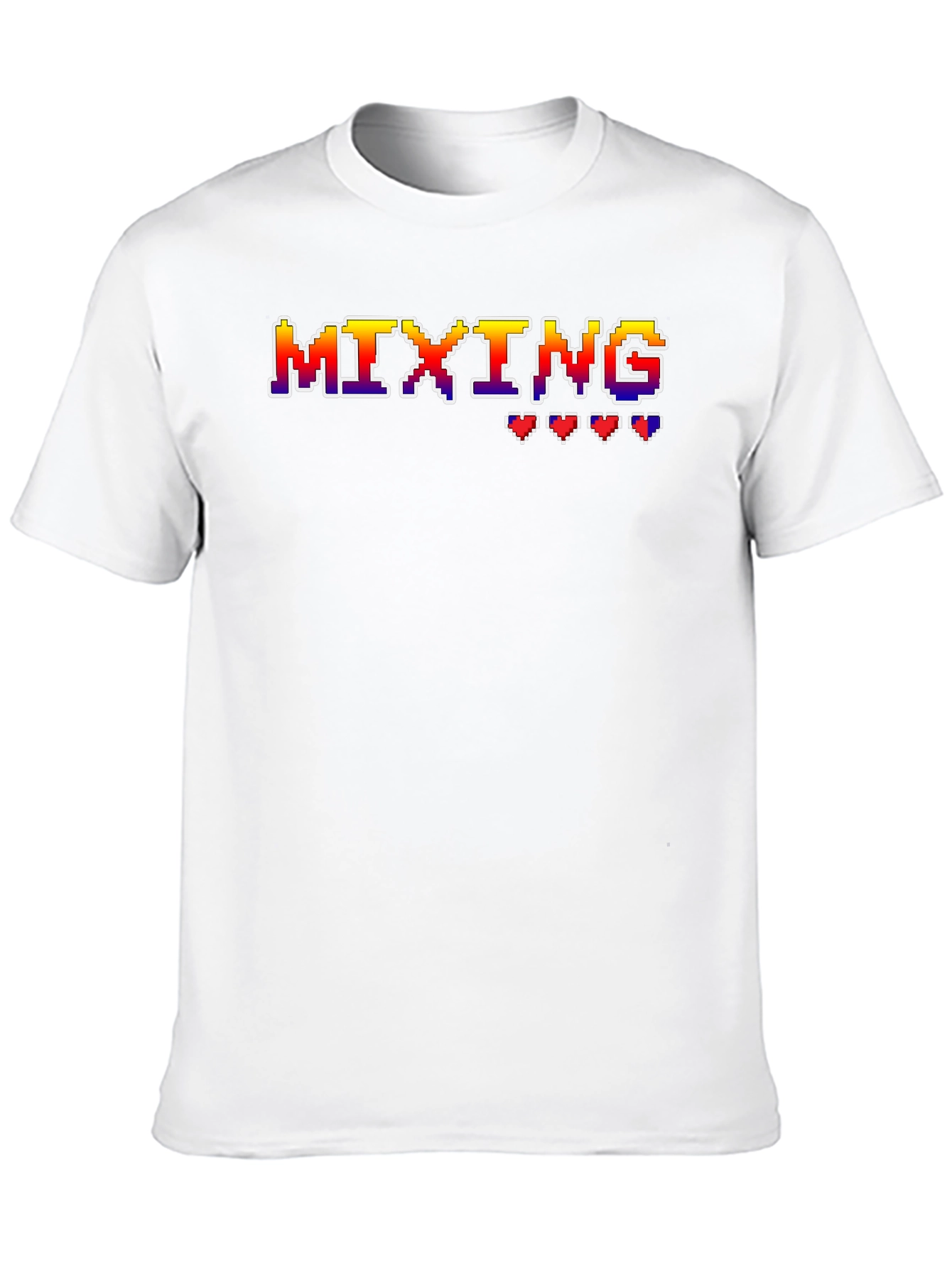Retro Gaming Mixing T-Shirt - 8-bit Style