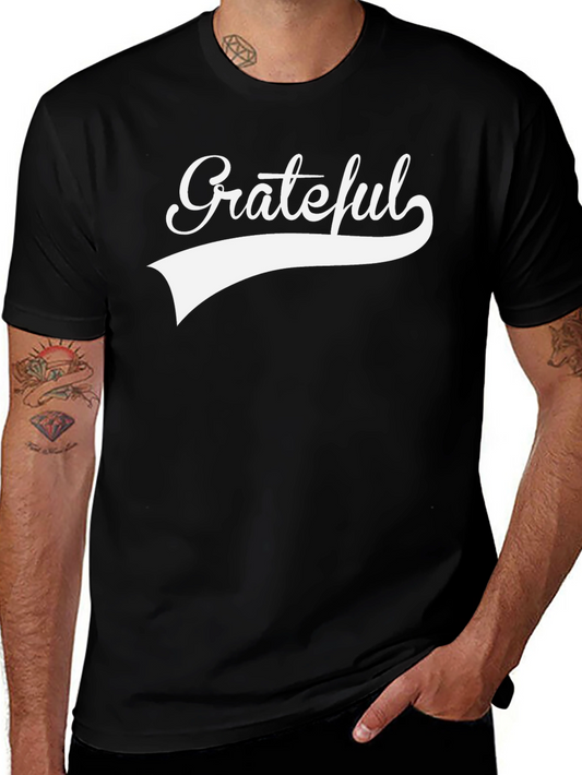 Grateful Graphic Tee - Stylish Casual Comfort