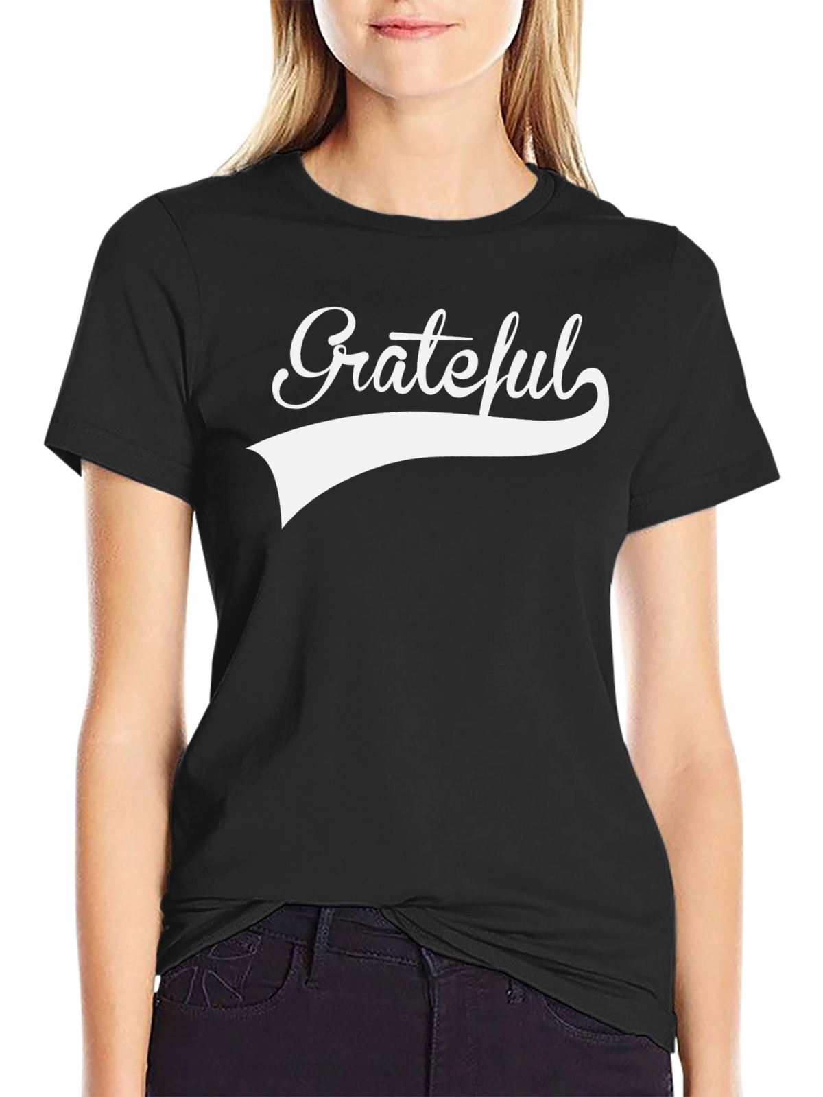 Grateful Graphic Tee - Stylish Casual Comfort