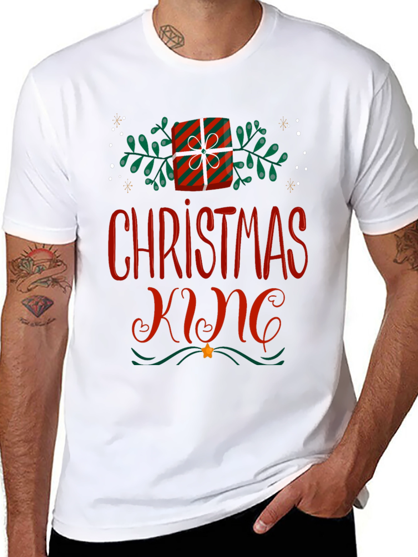 Christmas King Graphic Tee