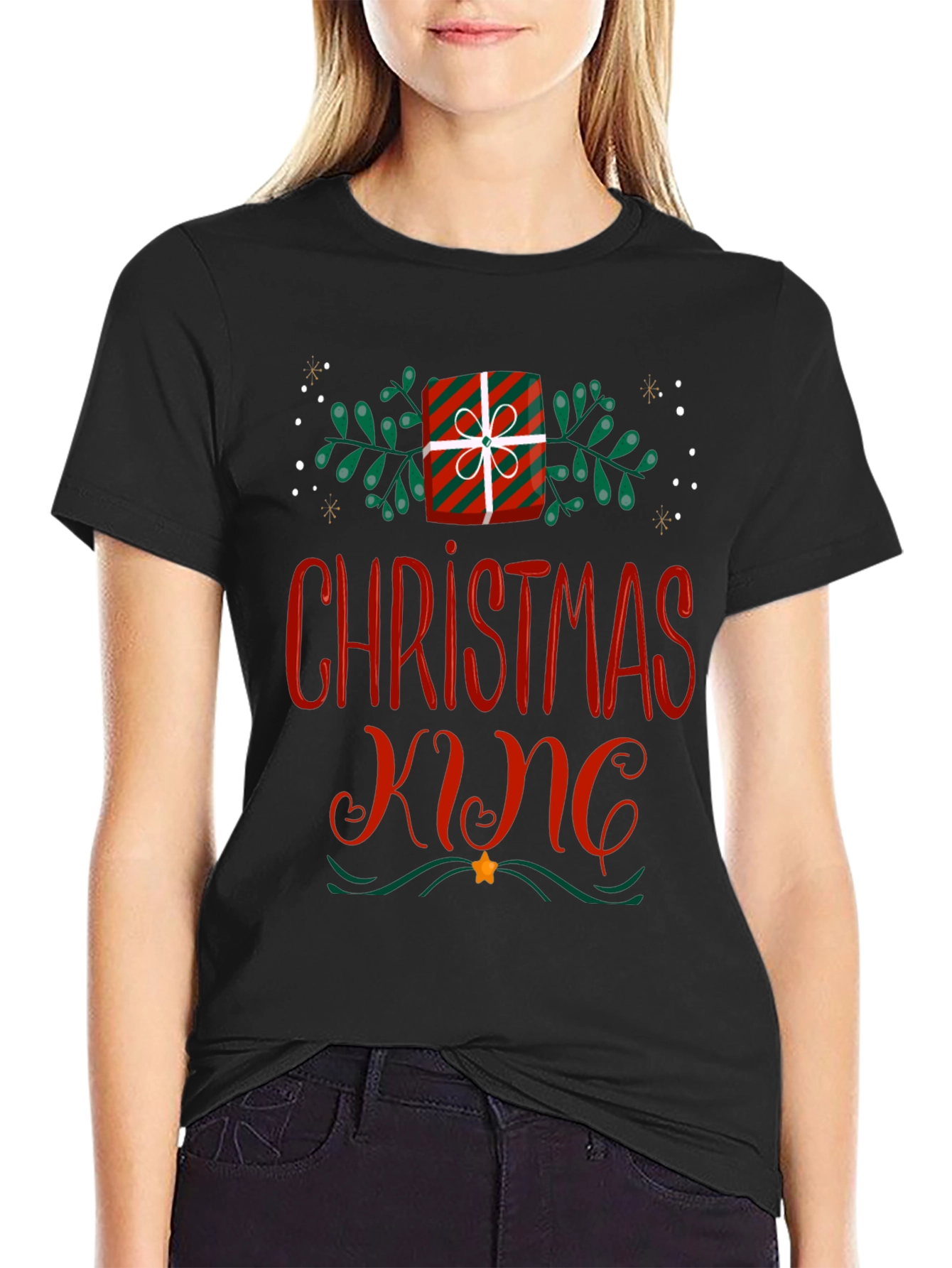 Christmas King Graphic Tee