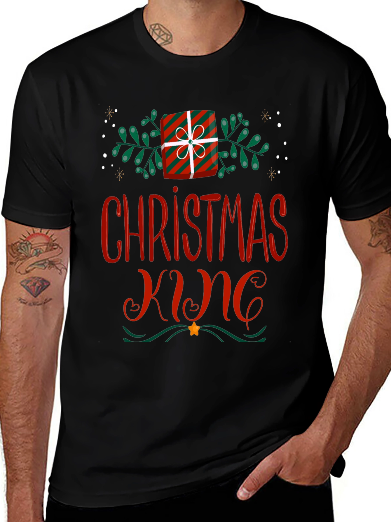 Christmas King Graphic Tee