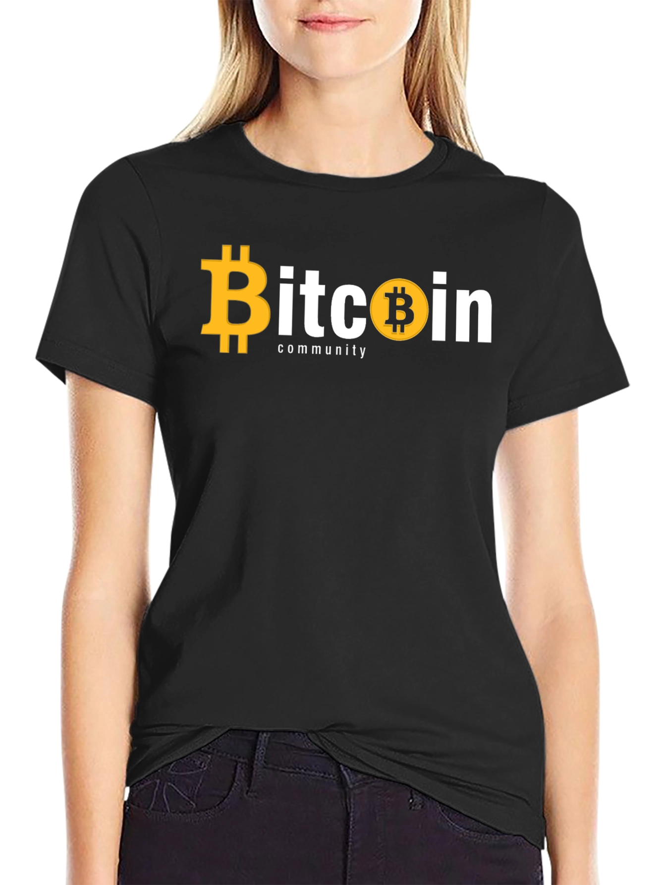 Bitcoin Community Black T-Shirt