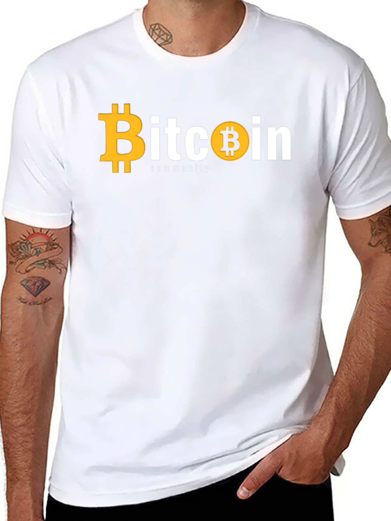 Bitcoin Community Black T-Shirt
