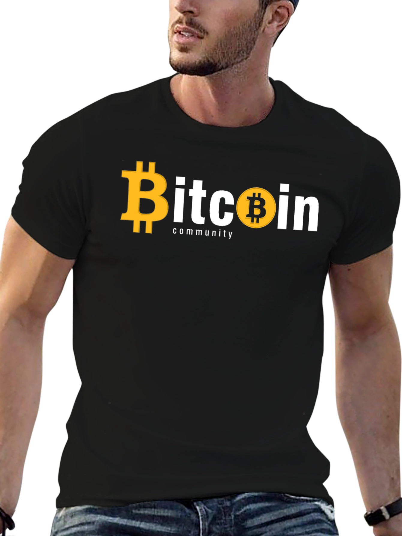 Bitcoin Community Black T-Shirt