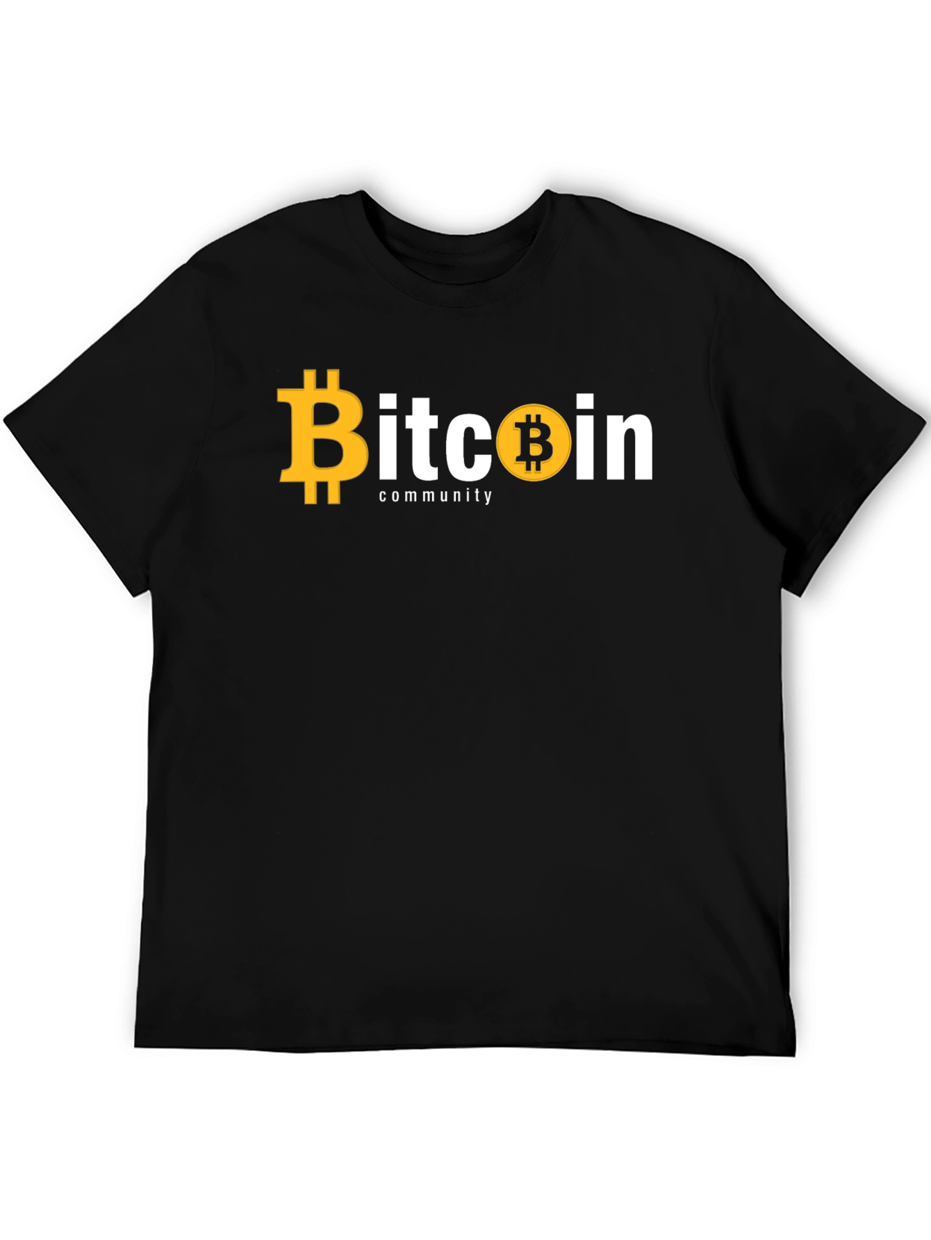 Bitcoin Community Black T-Shirt