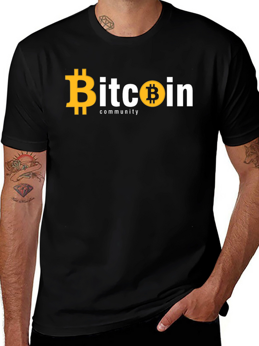 Bitcoin Community Black T-Shirt