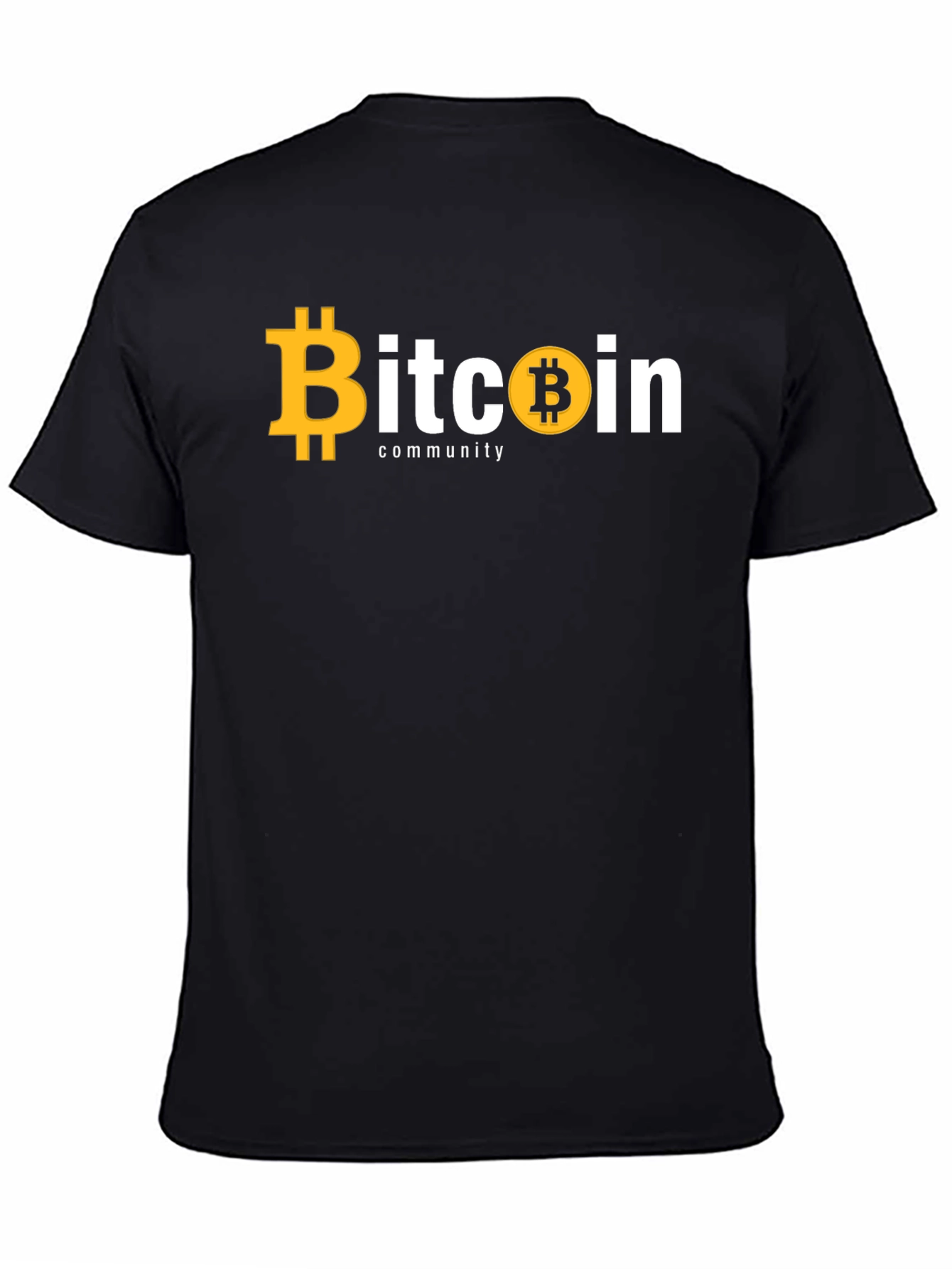 Bitcoin Community Black T-Shirt