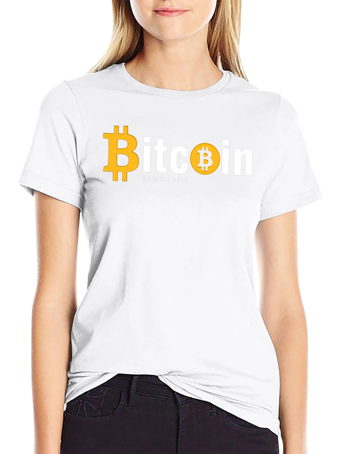 Bitcoin Community Black T-Shirt
