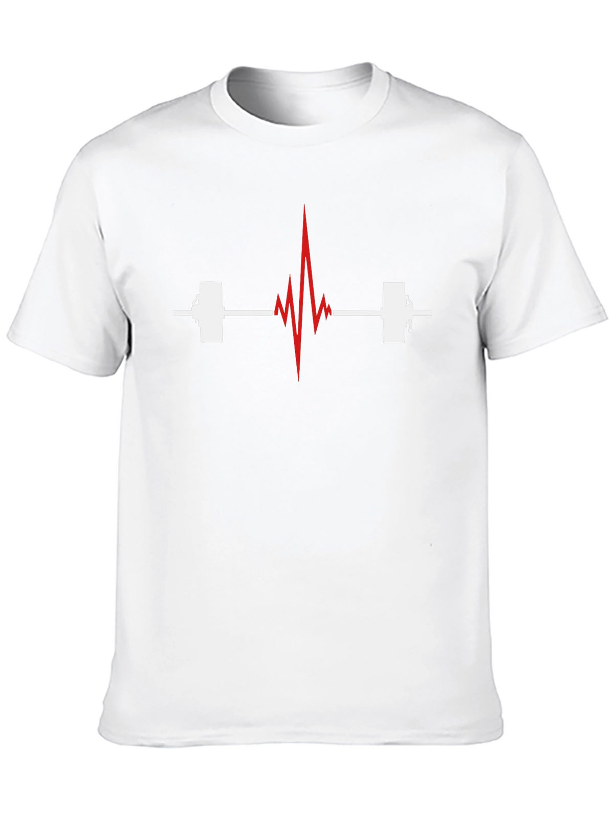 Gym Heartbeat T-Shirt - Fitness Motivation