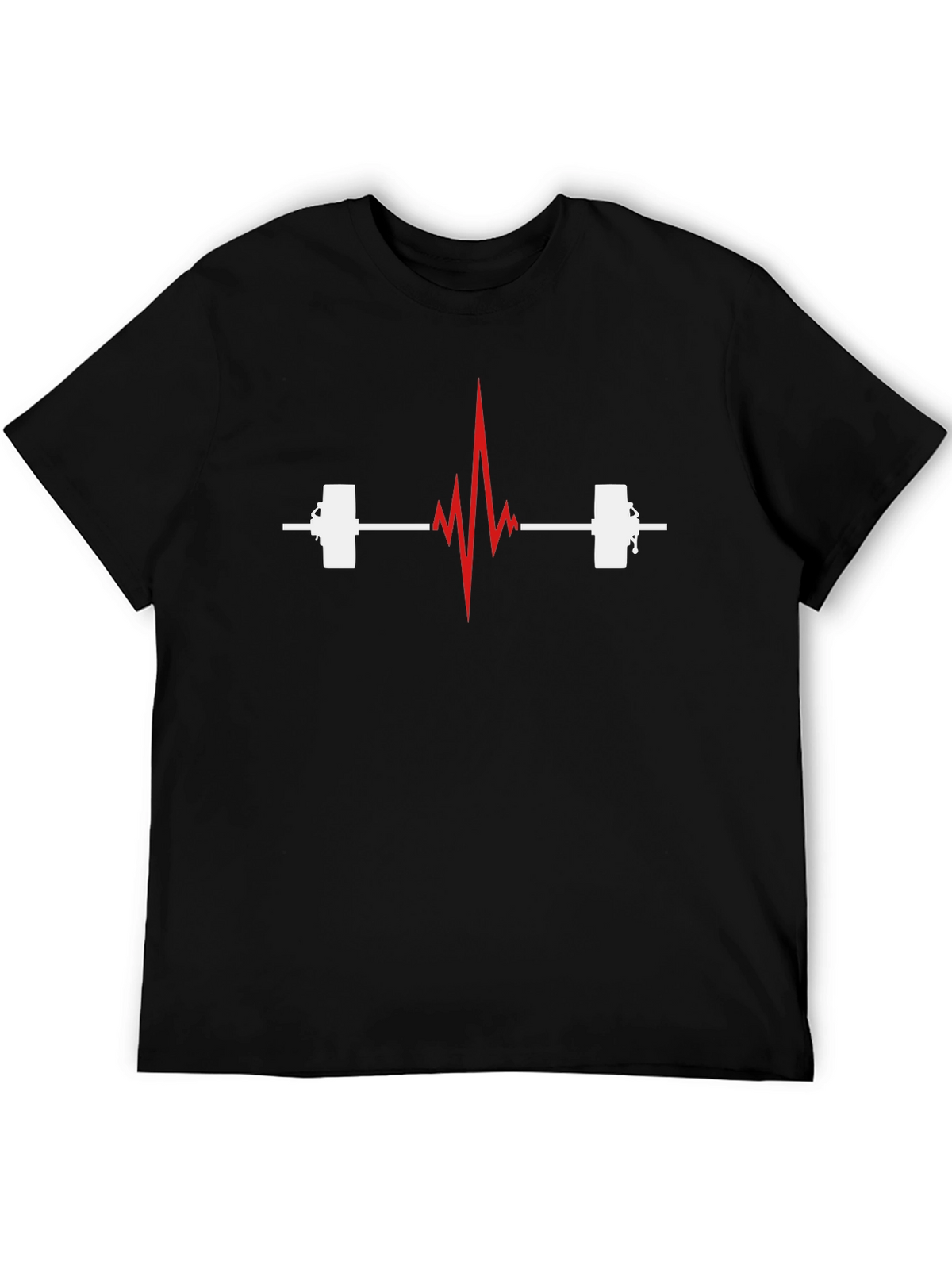 Gym Heartbeat T-Shirt - Fitness Motivation