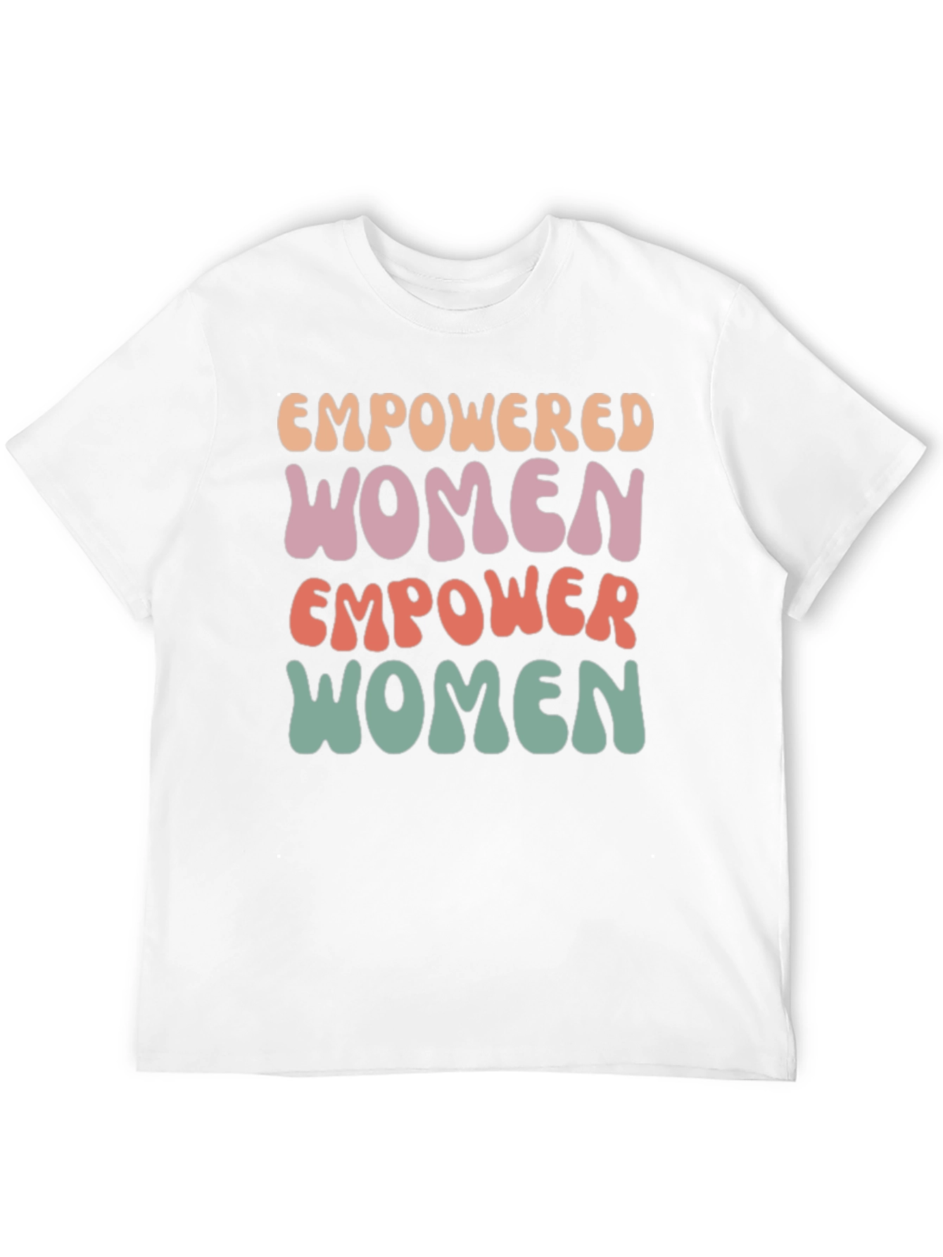 Empowered Women Graphic Tee - Retro Style