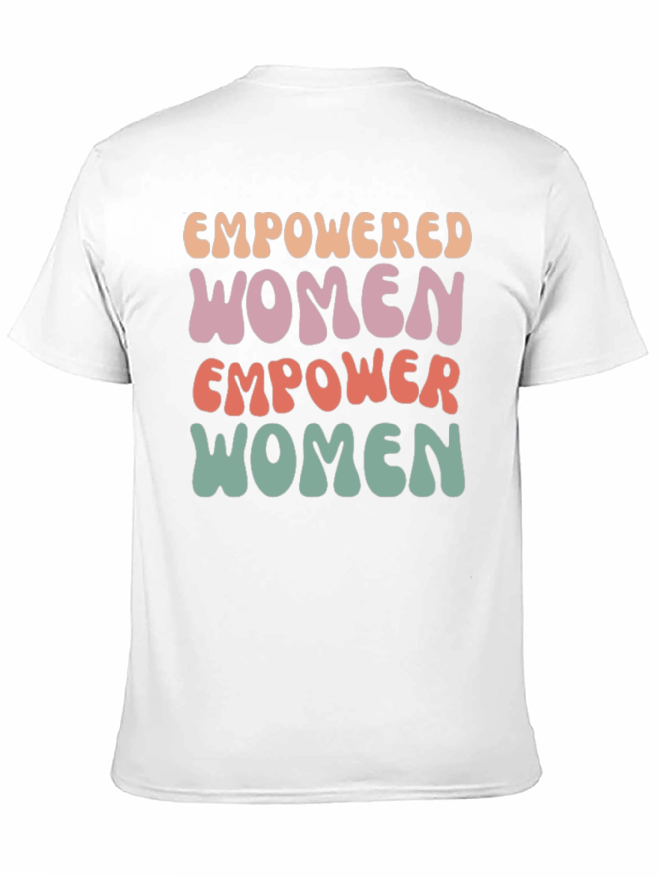 Empowered Women Graphic Tee - Retro Style