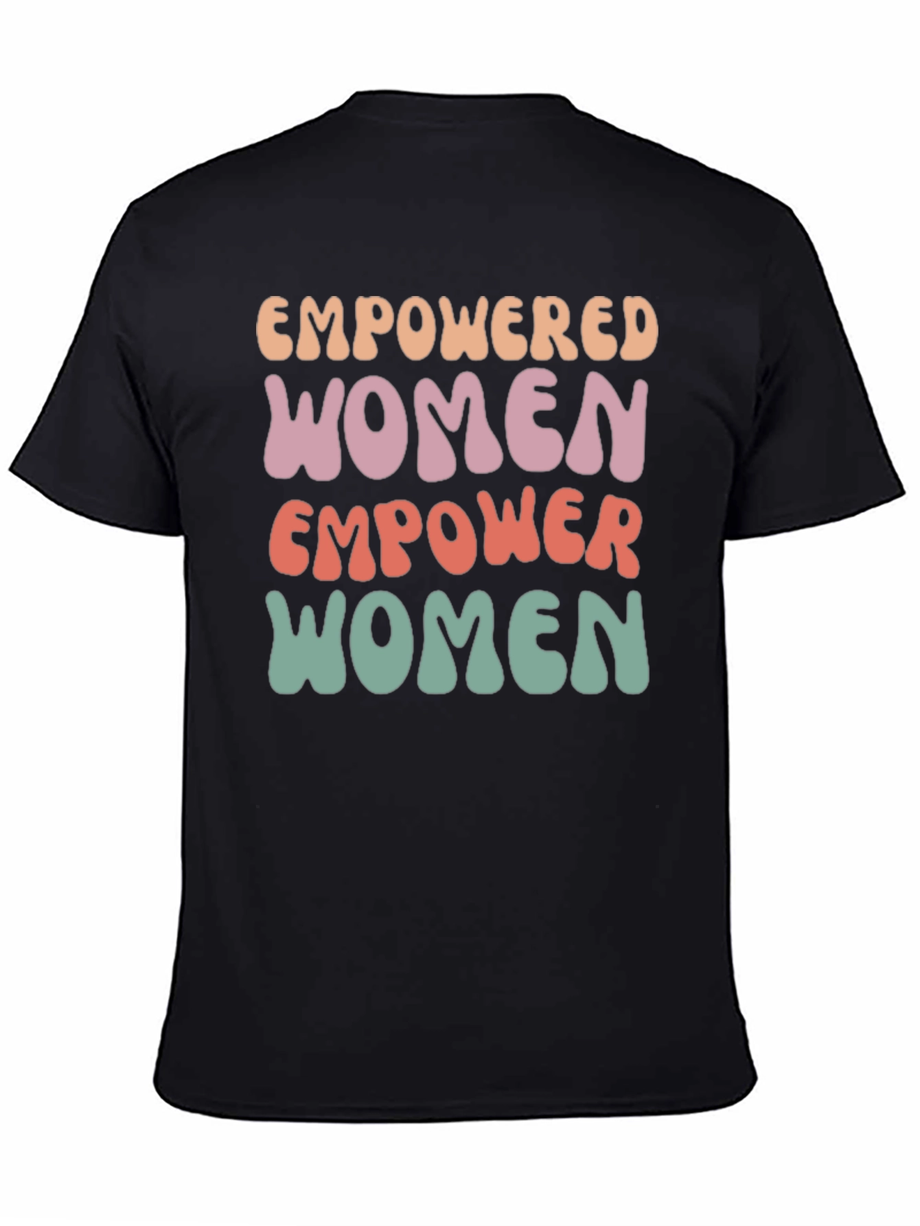 Empowered Women Graphic Tee - Retro Style