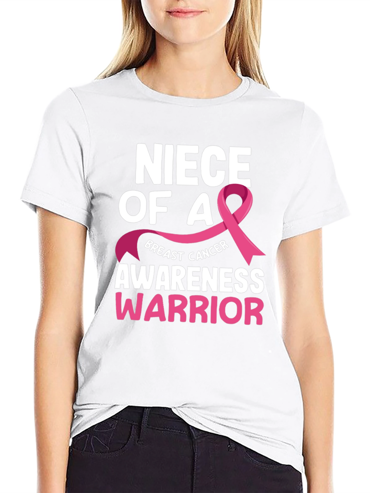 Niece of a Breast Cancer Awareness Warrior T-Shirt