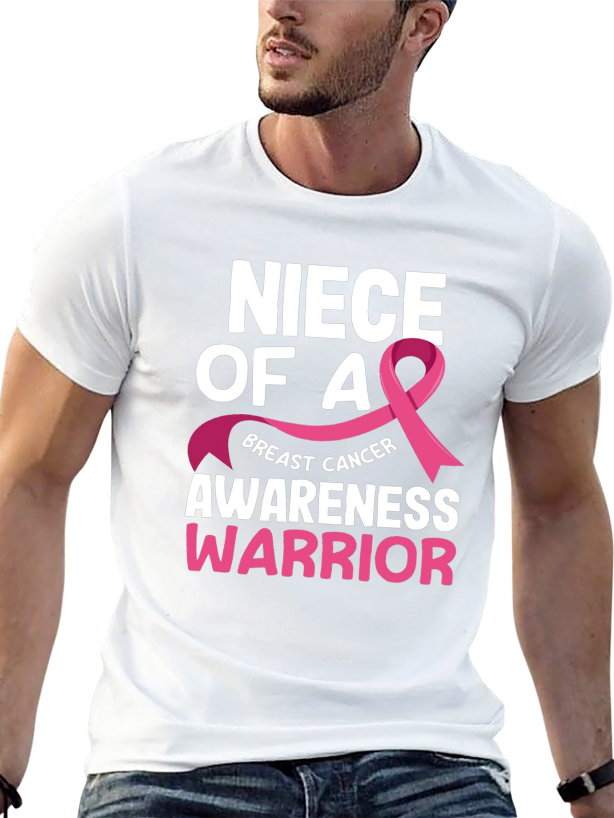 Niece of a Breast Cancer Awareness Warrior T-Shirt