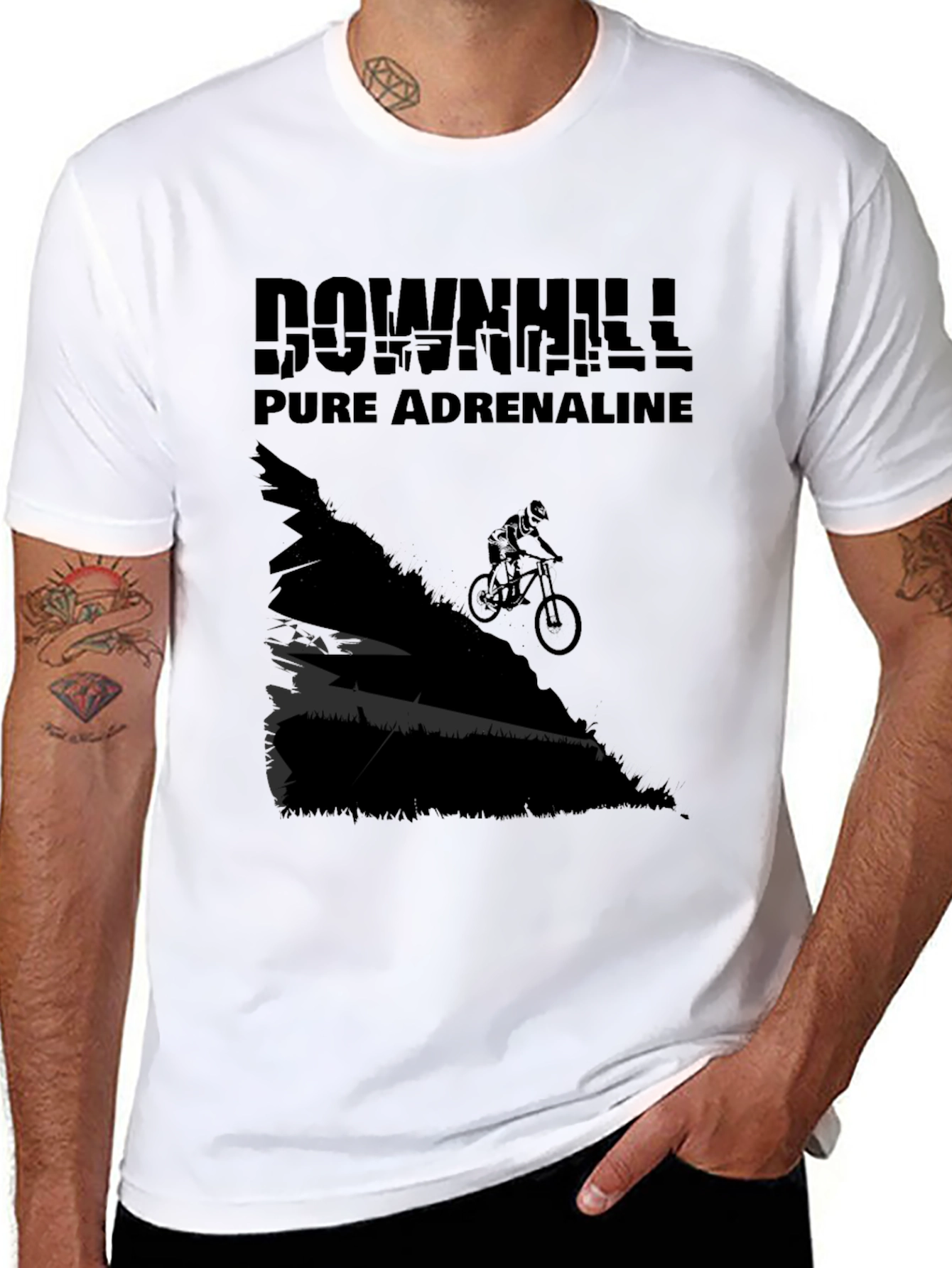Downhill Pure Adrenaline Graphic T-Shirt