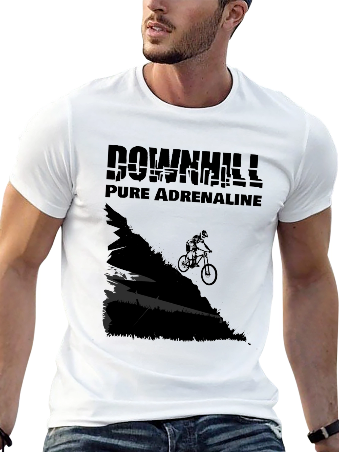 Downhill Pure Adrenaline Graphic T-Shirt