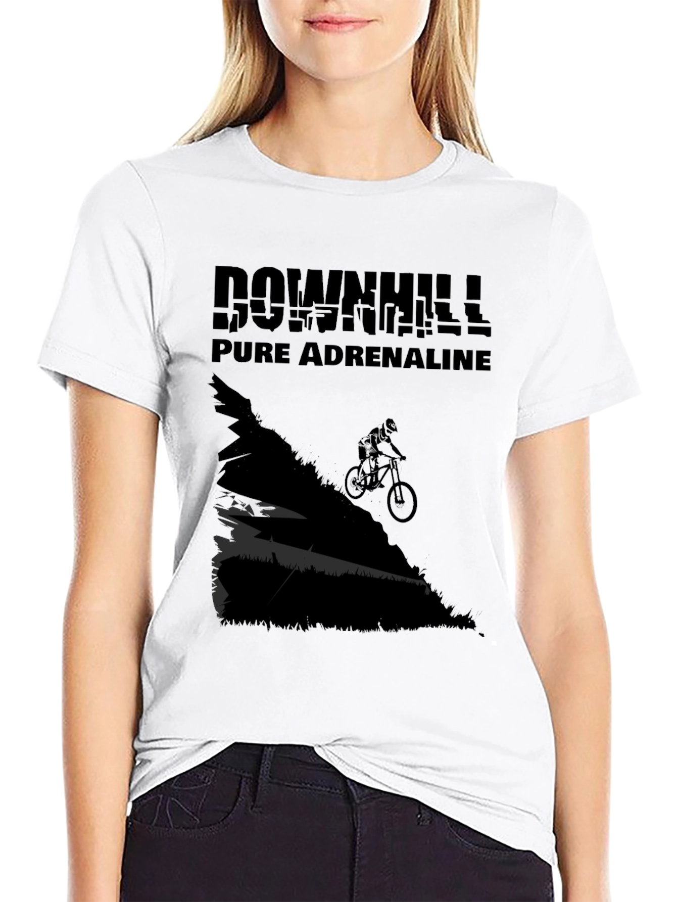 Downhill Pure Adrenaline Graphic T-Shirt