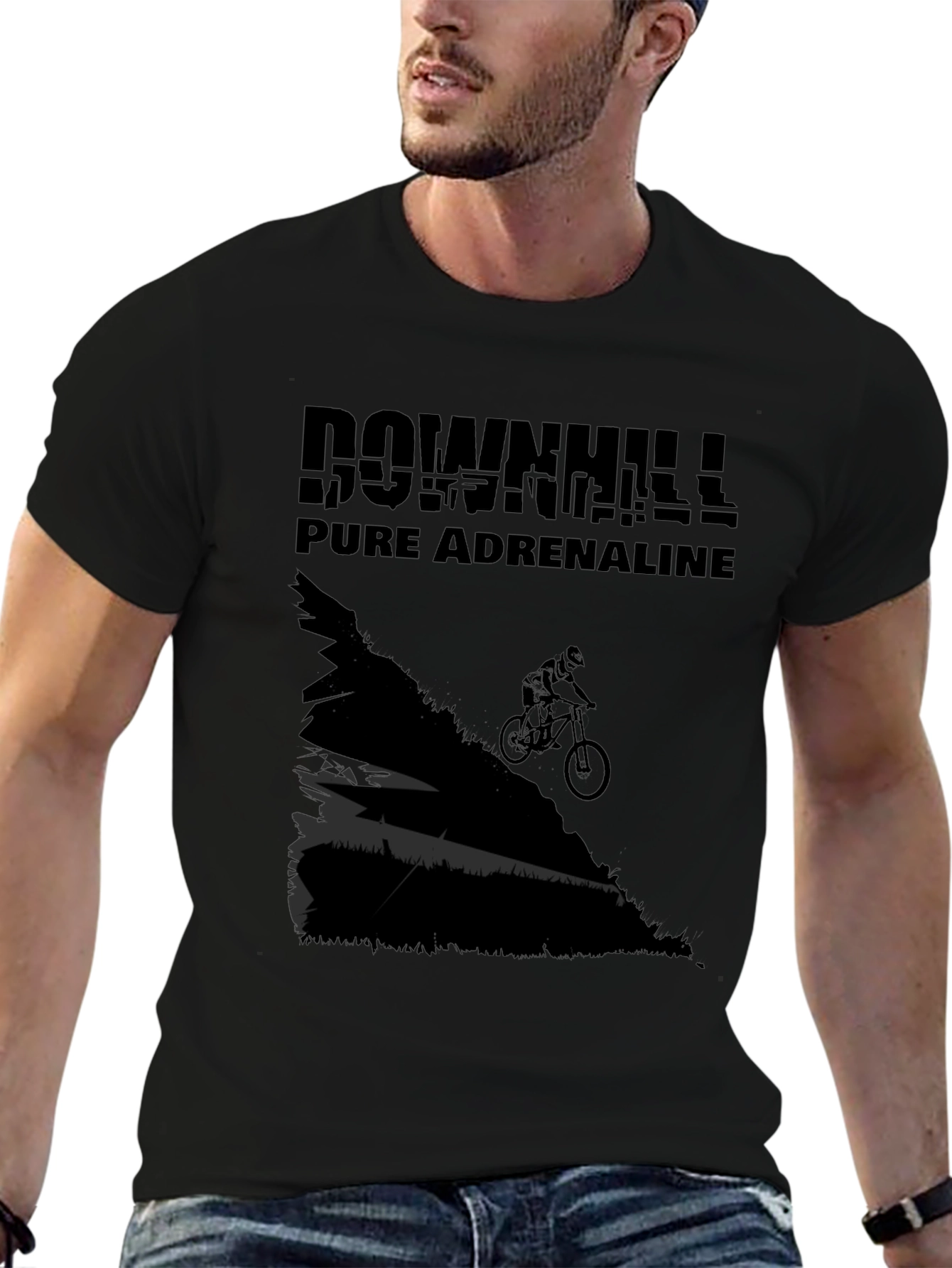 Downhill Pure Adrenaline Graphic T-Shirt