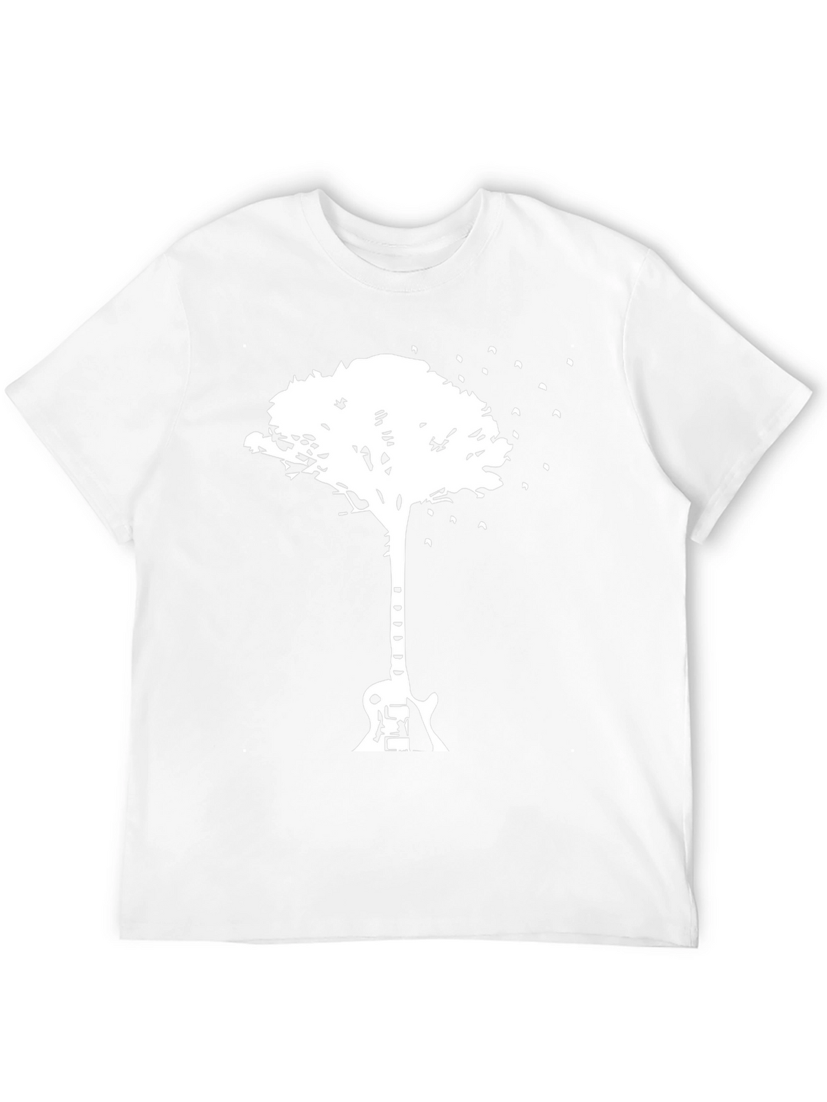 Guitar Tree Graphic T-Shirt - Music Lover Tee