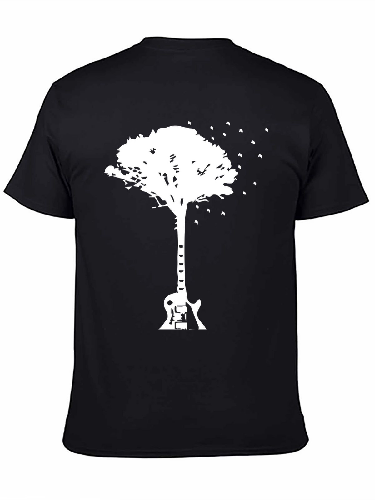 Guitar Tree Graphic T-Shirt - Music Lover Tee