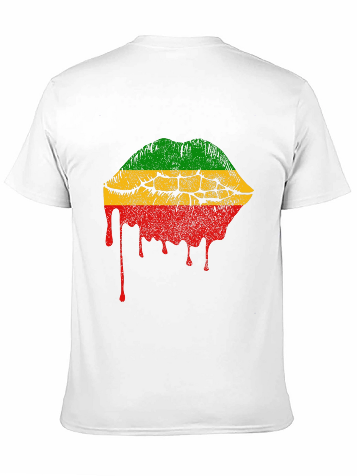 Rasta Lips Graphic Tee - Reggae Style