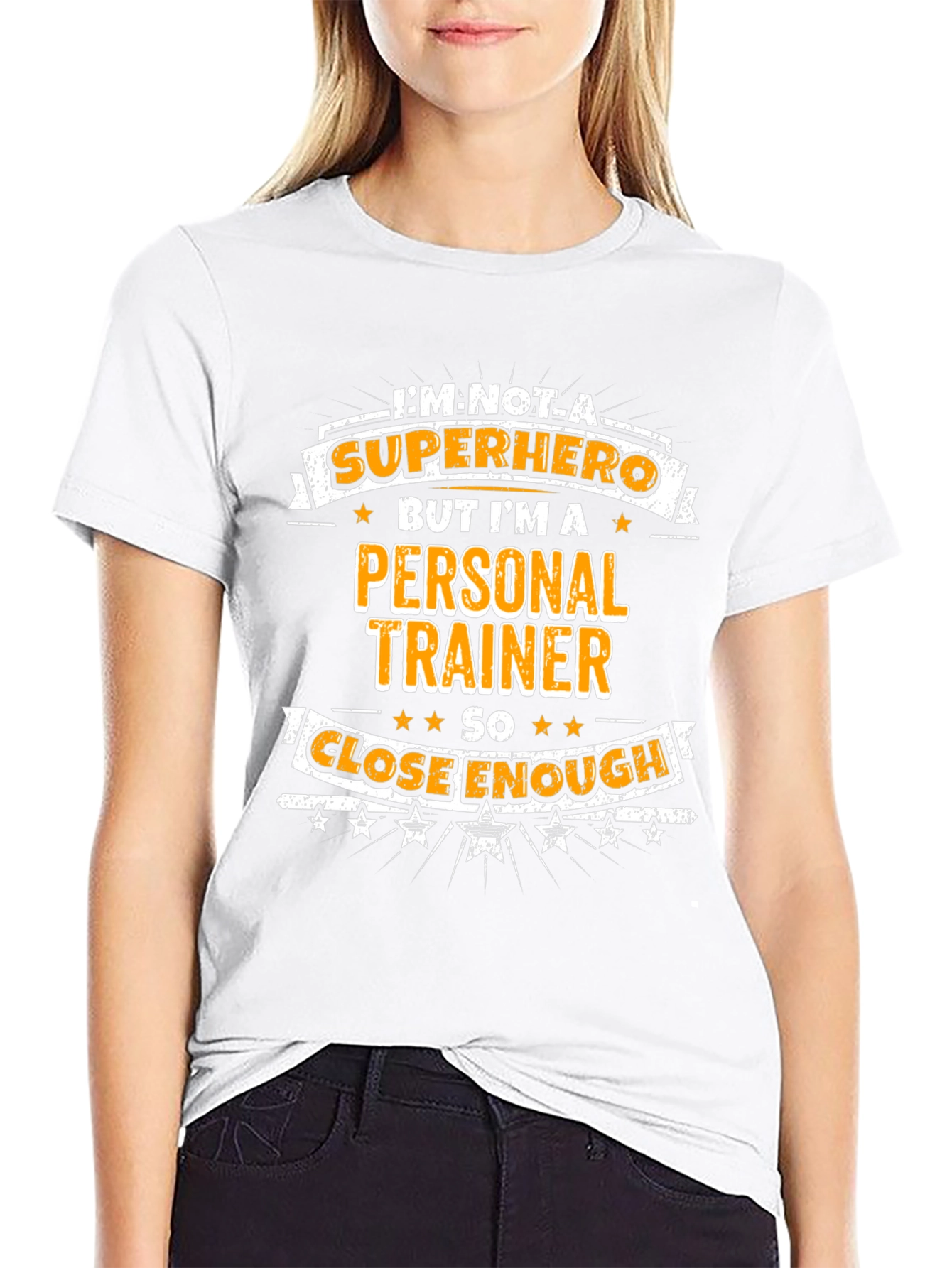 Personal Trainer Superhero Graphic Tee