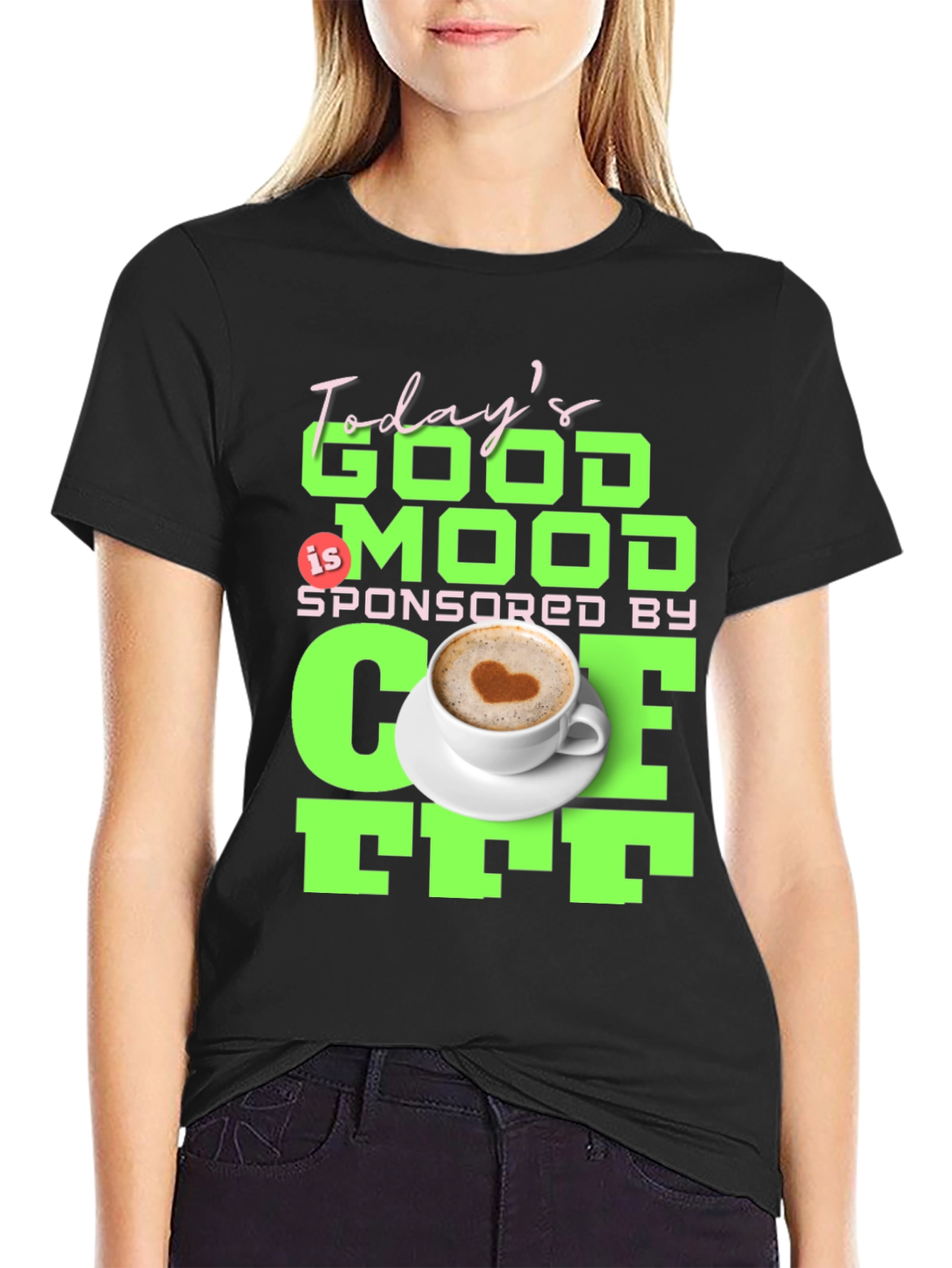 Todays Good Mood Coffee Graphic Tee