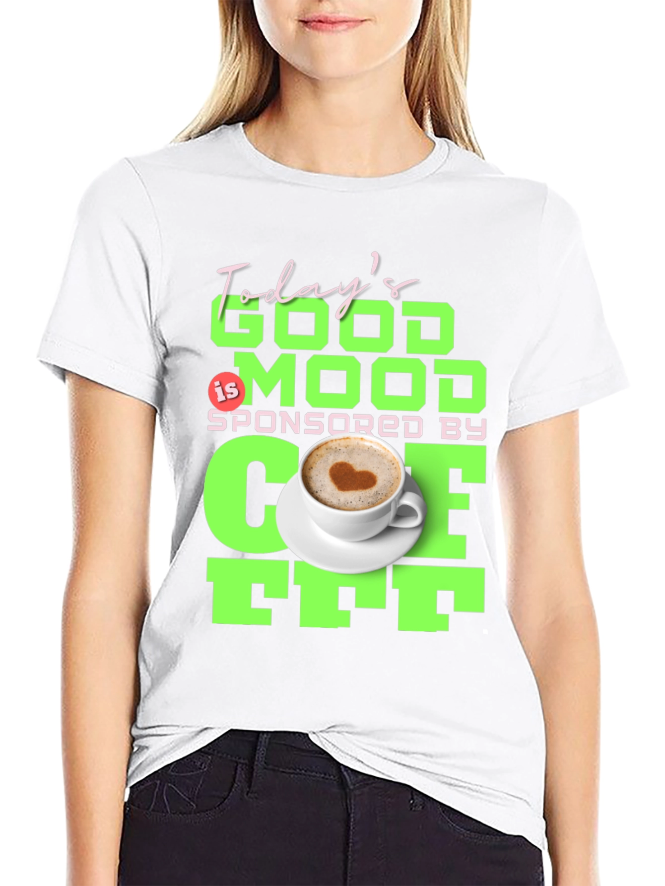 Todays Good Mood Coffee Graphic Tee