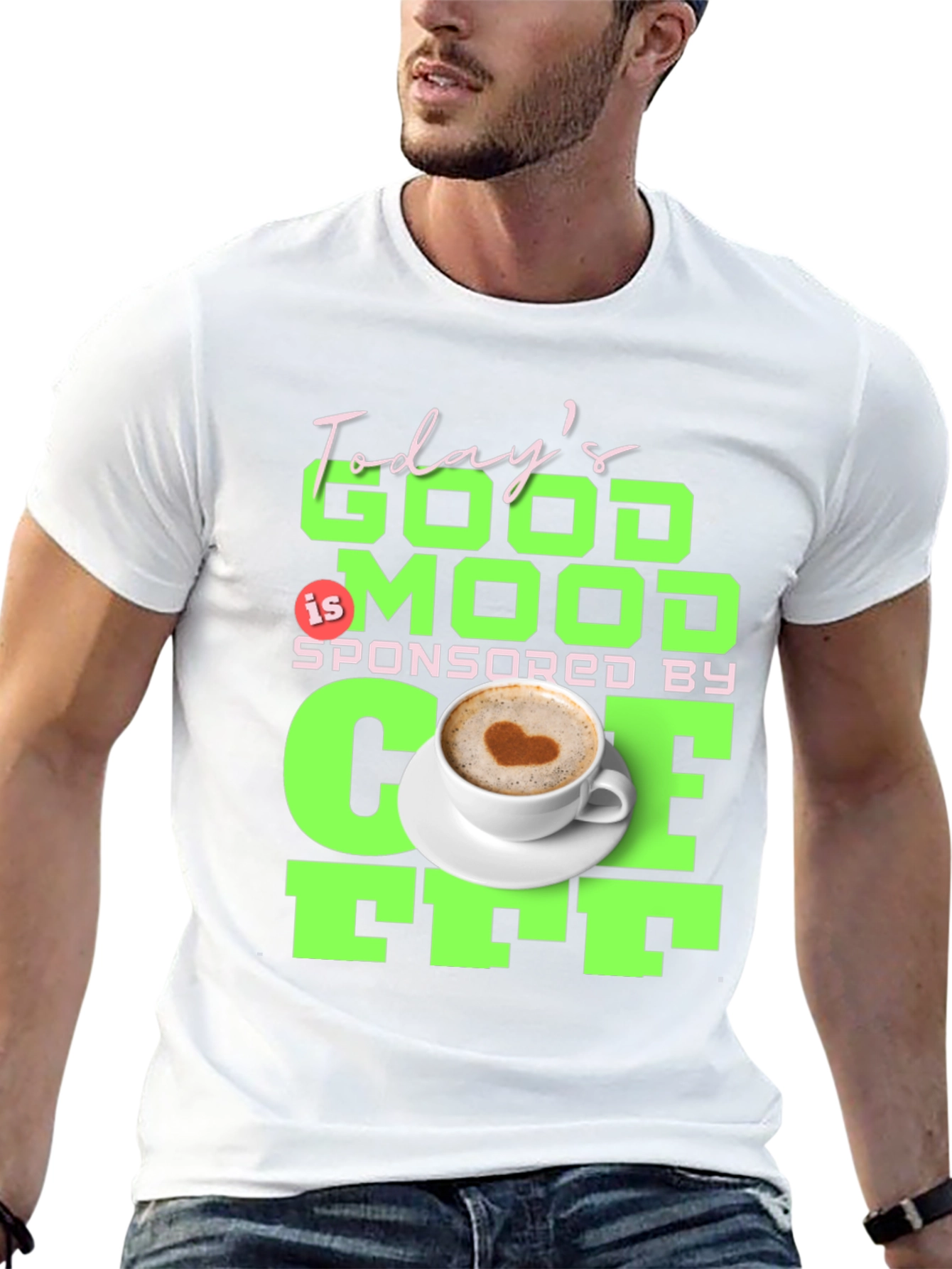 Todays Good Mood Coffee Graphic Tee