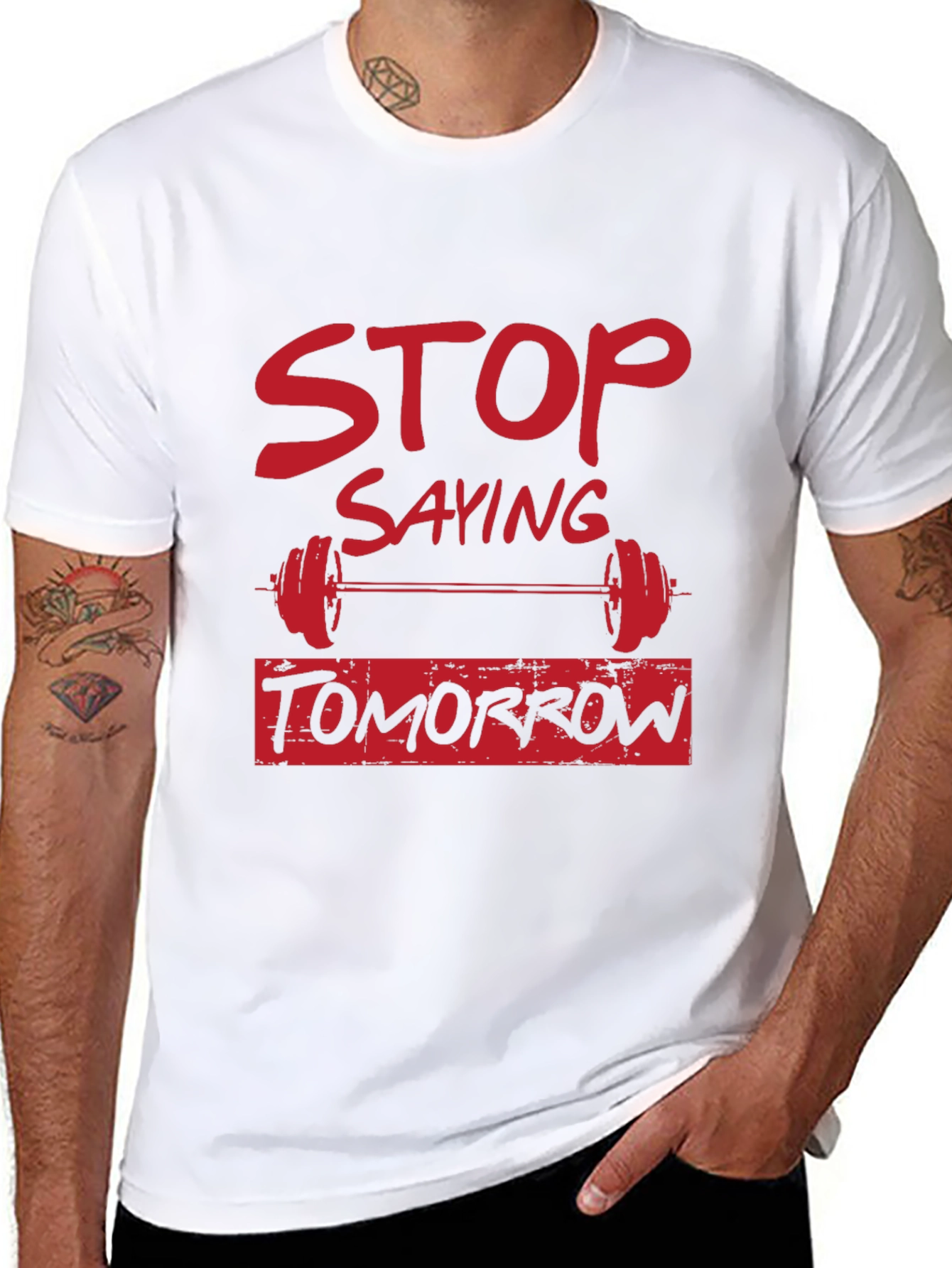 Stop Saying Tomorrow Graphic Tee