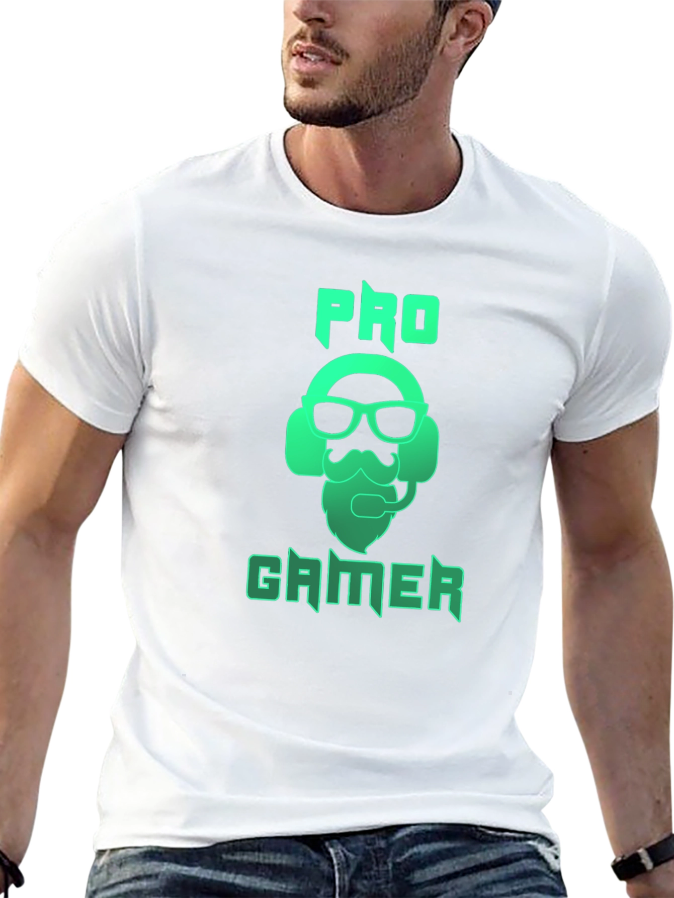 Pro Gamer Graphic T-Shirt - Black Gaming Tee