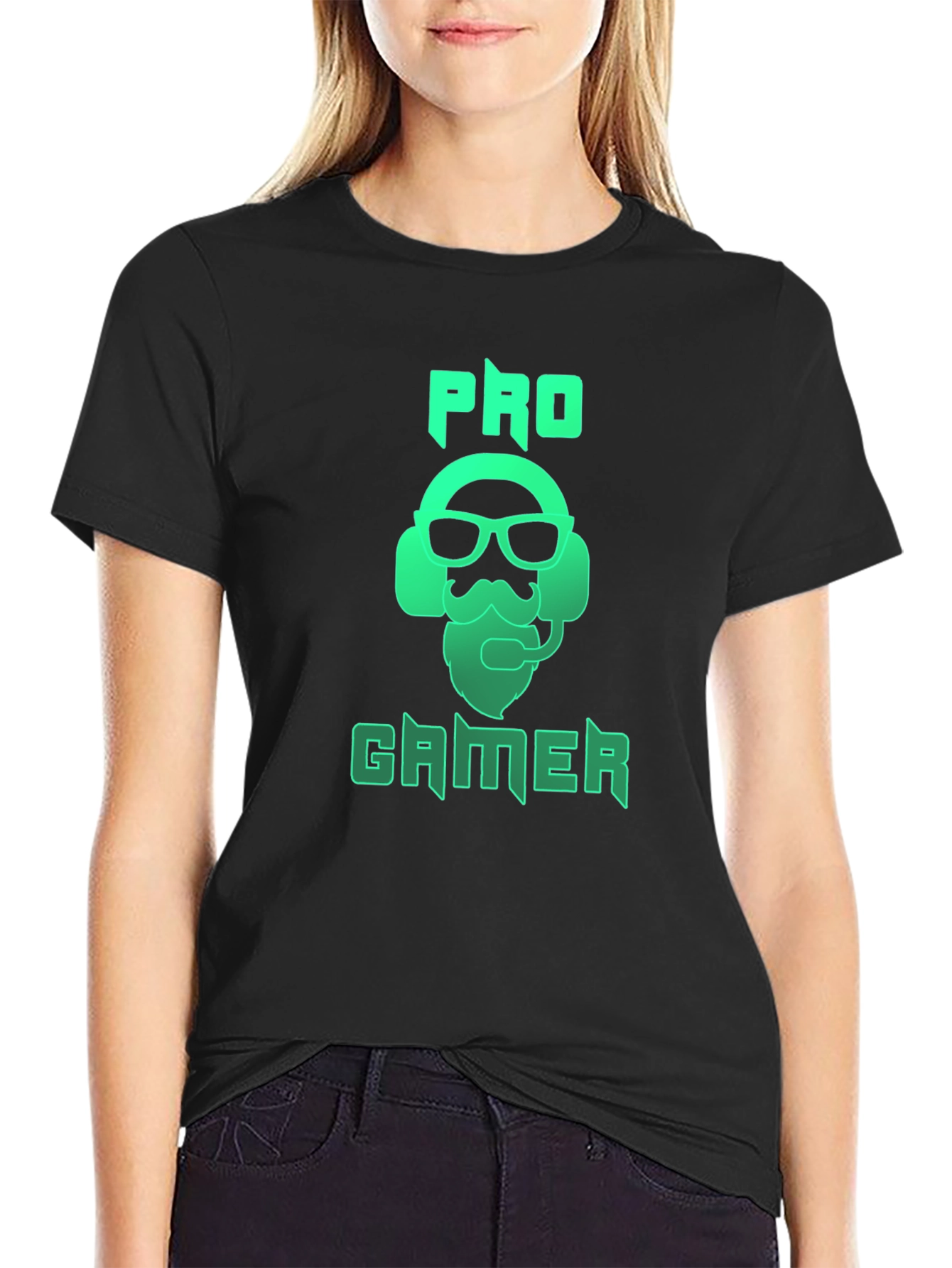 Pro Gamer Graphic T-Shirt - Black Gaming Tee