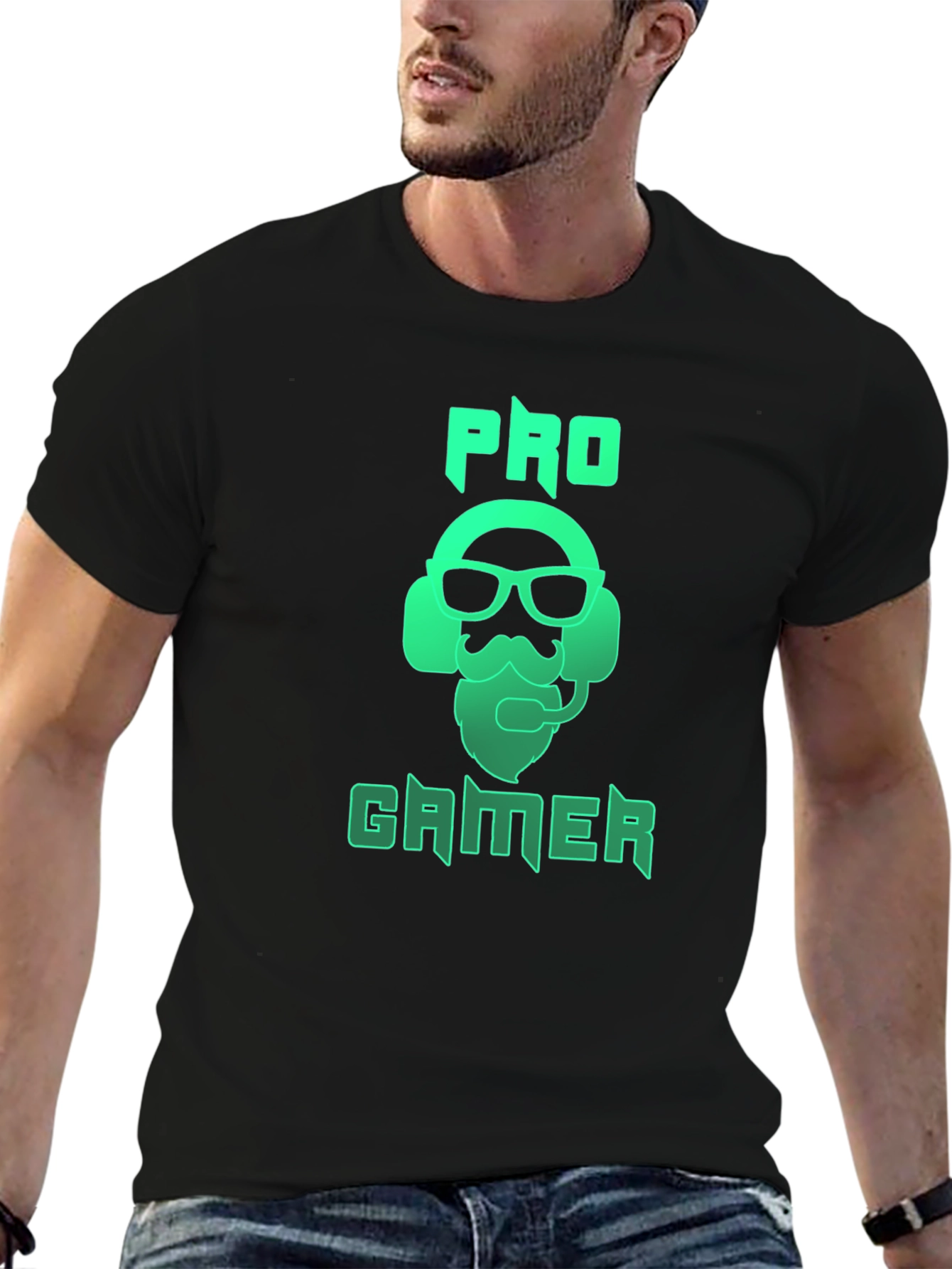 Pro Gamer Graphic T-Shirt - Black Gaming Tee