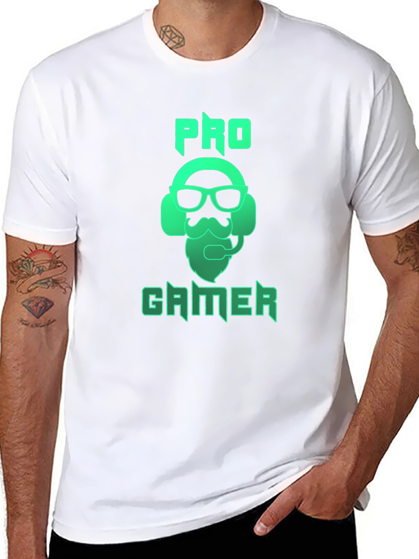 Pro Gamer Graphic T-Shirt - Black Gaming Tee