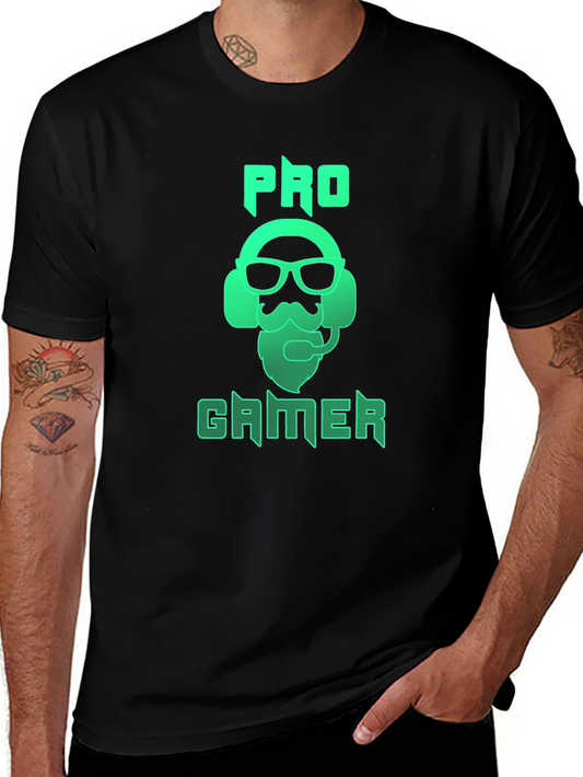 Pro Gamer Graphic T-Shirt - Black Gaming Tee