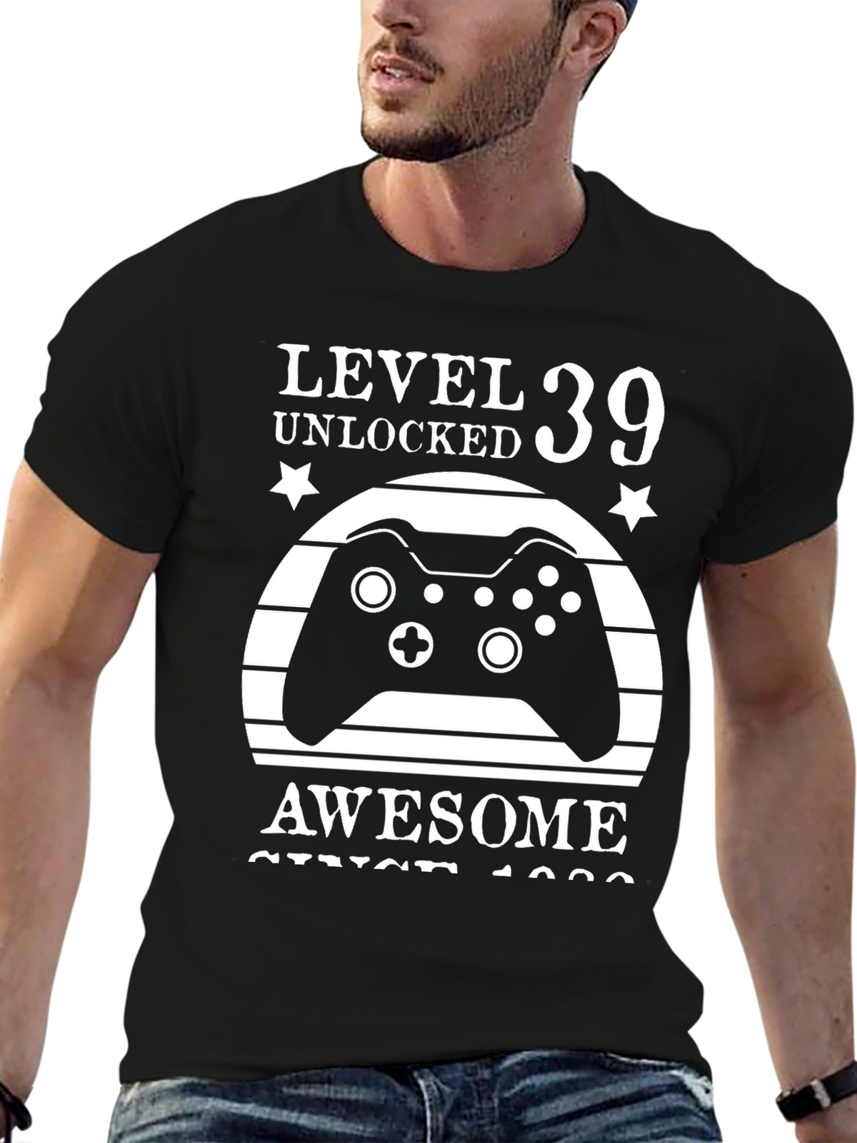 Level 39 Unlocked Awesome Gamer T-Shirt