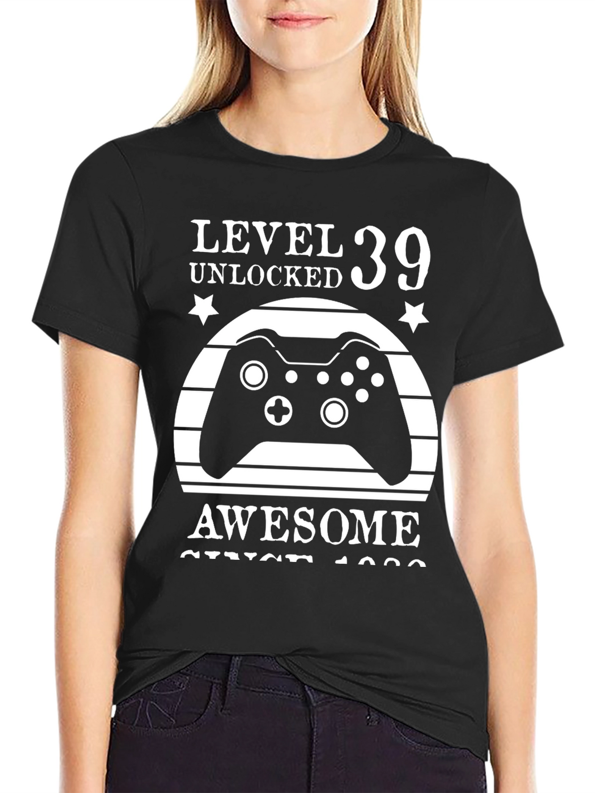 Level 39 Unlocked Awesome Gamer T-Shirt