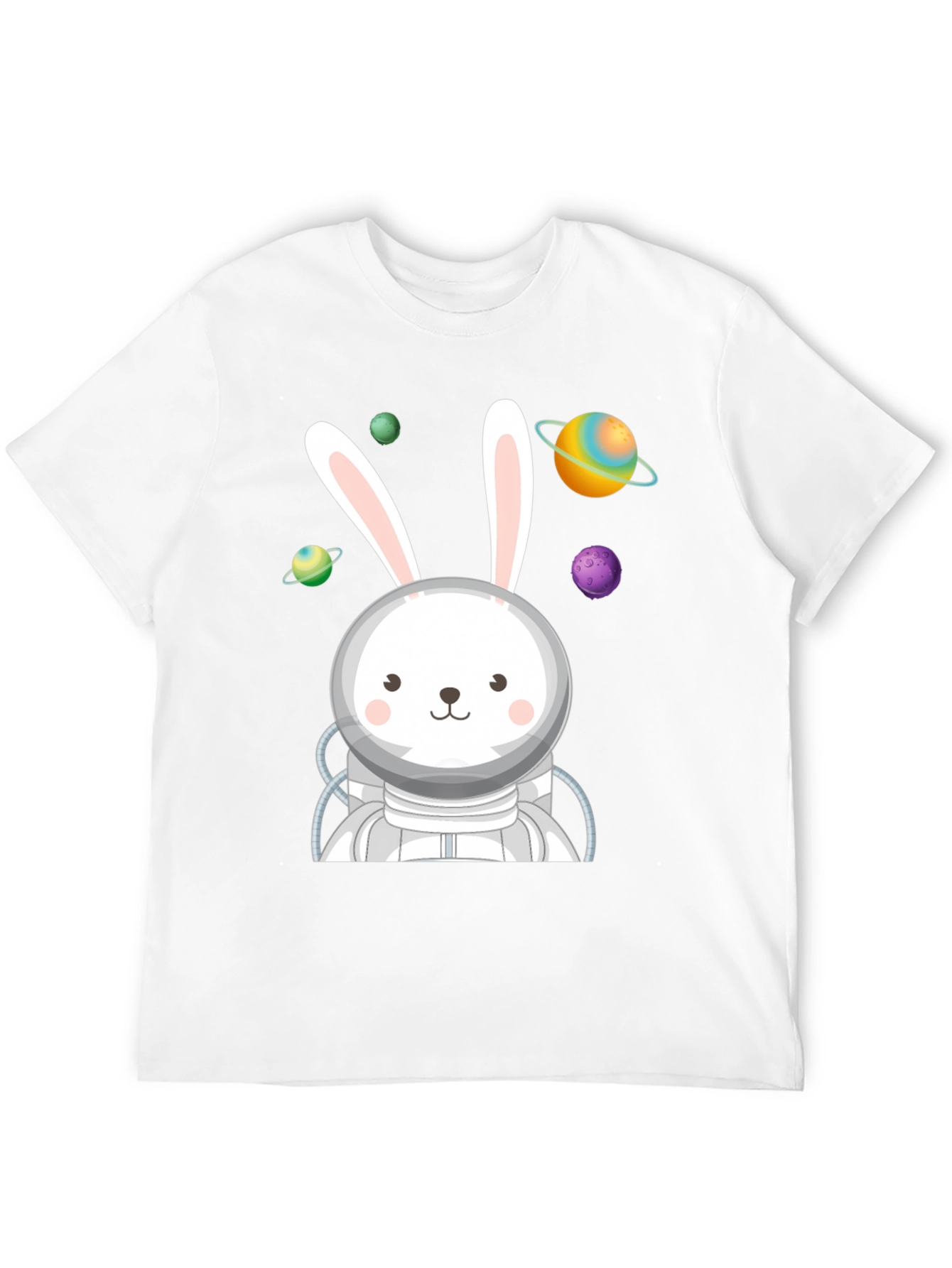 Astronaut Bunny T-Shirt - Space Adventure Tee