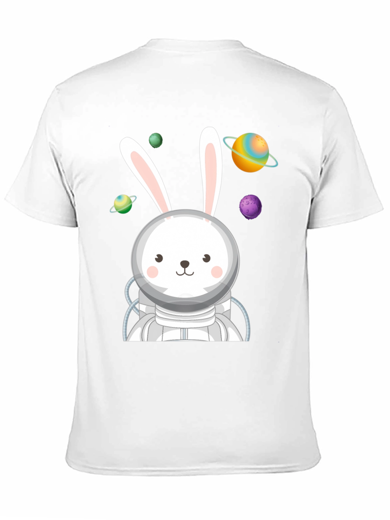 Astronaut Bunny T-Shirt - Space Adventure Tee