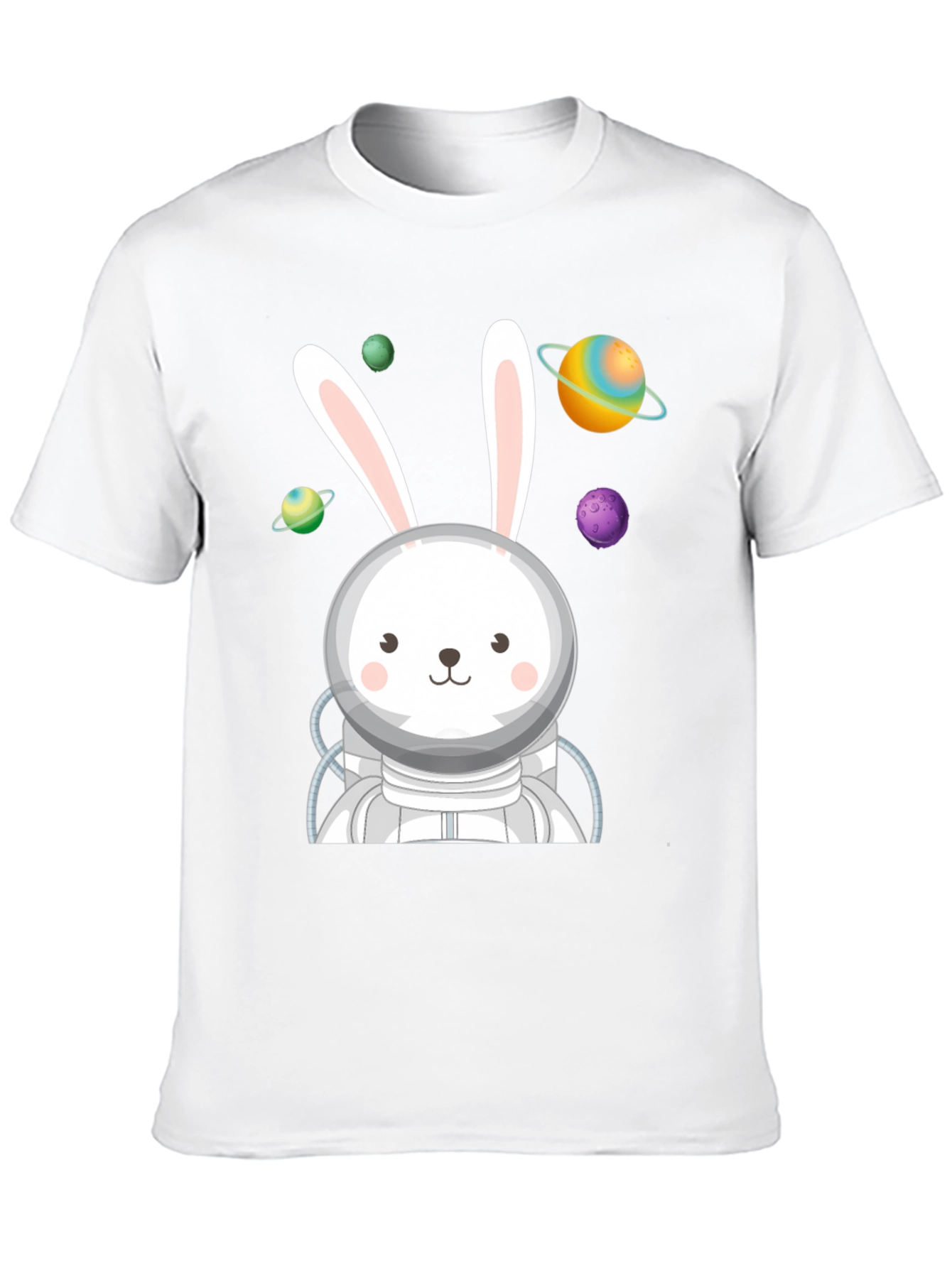 Astronaut Bunny T-Shirt - Space Adventure Tee